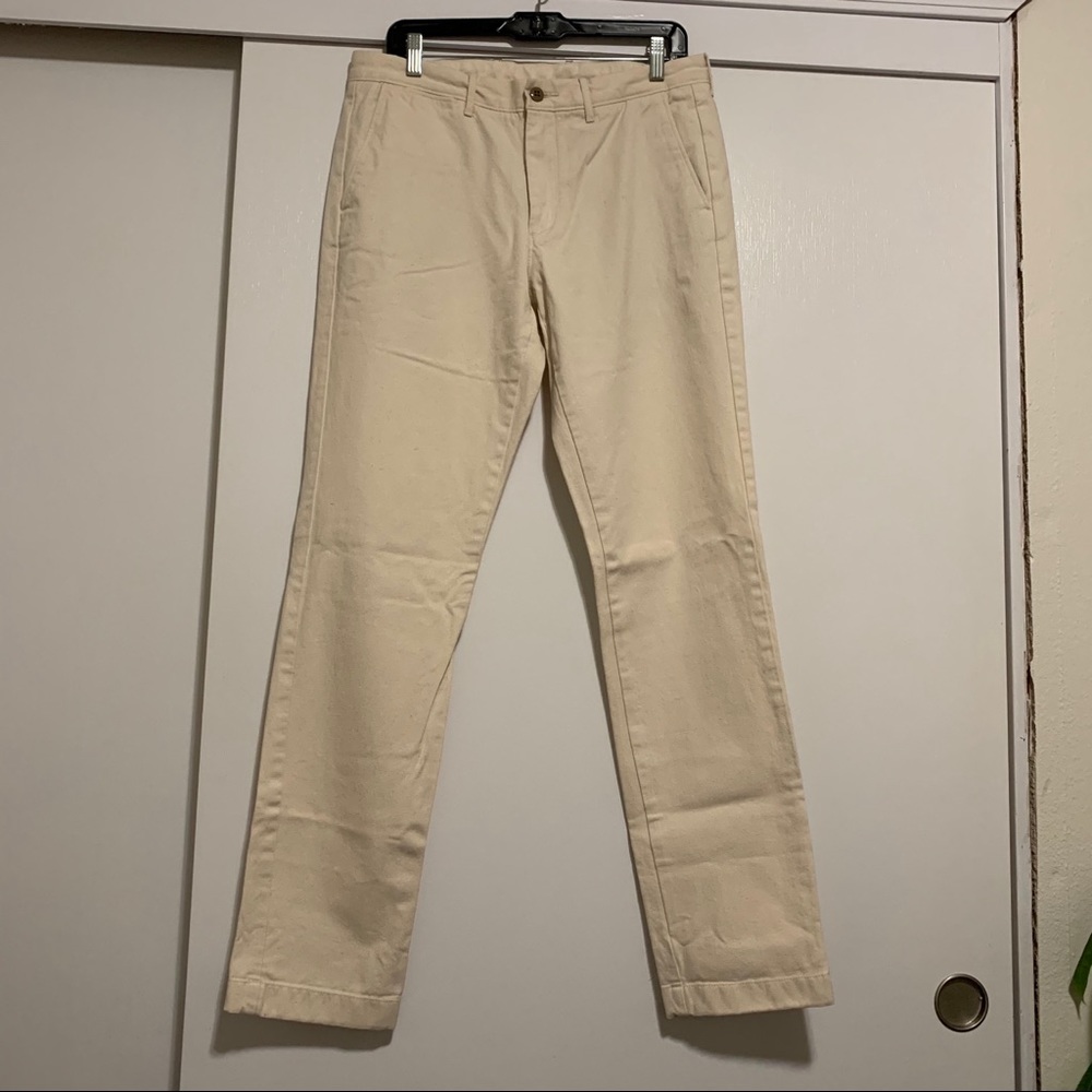 Straight Leg Cotton Chino